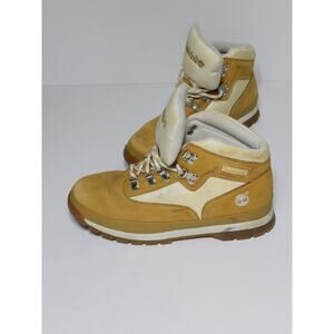 Timberland Nubuck Euro Hiker Boots Youth Size 5M